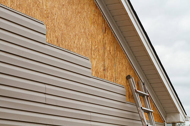 Professional Wood Siding technician working in West Point, VA